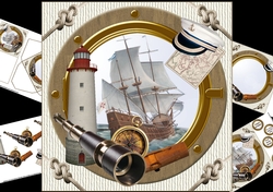 8x8 Nautical life mini kit