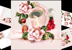 8x8 Sweet roses for mum mini kit