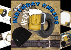 8x8 birthday cheers its a man thing mini kit