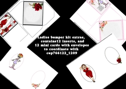 Bumper kit 24 extras to coordinate with 12 ladies humorous bumper kit