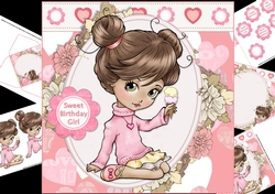 8x8 Sweet birthday wishes