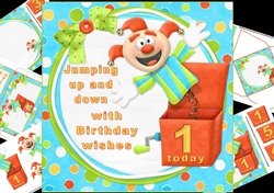 8x8 jack in the box birthday age 1-5 mini kit