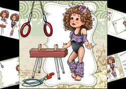 8x8 Gym star girl mini kit