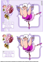 Annie and the Birthday fairy quick card
