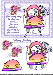 Stella is revving up for trouble quick card