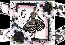 8x8 beautiful fashionista mini kit