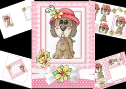 special puppy wishes birthday/thank you mini kit