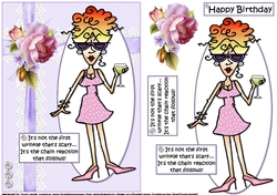 Rita and her chain reaction quick card