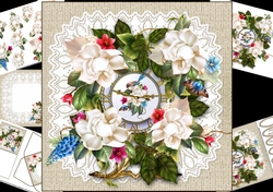 8x8 time to send wishes retirement/birthday mini kit