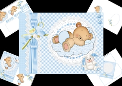 What an angel new baby boy mini kit