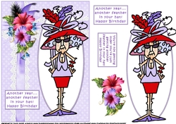 Stella gets another feather in her hat quick card
