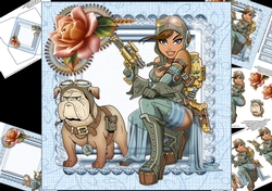 8x8 Brianna blaster and col. Macallum mini kit