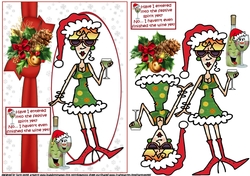 Rita in the festive spirit