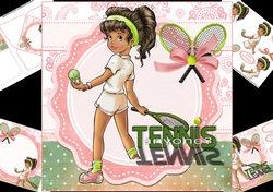 8x8 Tennis anyone mini kit