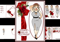 Foxy mama a little bit older mini kit
