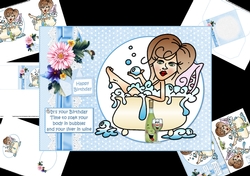 Dottie has birthday bubbles mini kit