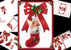 Angel baby 1st Christmas mini kit