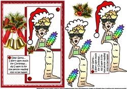 Rita being nice for Christmas