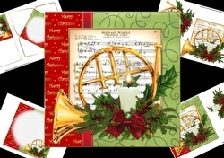 7x7 the Christmas horn mini kit