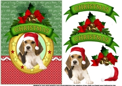 Christmas wishes Beagle