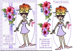 Rita laughs through getting older quick card