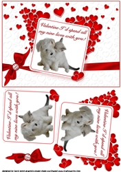 Valentine kitty wishes