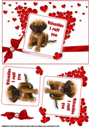 Valentine puppy wishes