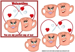 Valentine cup of tea