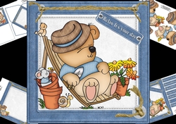 8x8 relax its your day gardening Ted mini kit