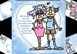 8x8 Stella and Gus happily married mini kit