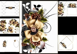 Christmas bauble flourish mini kit