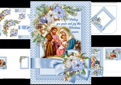 Peace and joy ribbon wrap mini kit