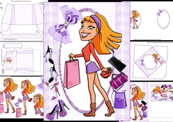 Shop till you drop birthday mini kit