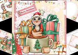 8x8 pengin cocoa mini kit