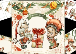 8x8 Merry Christmas my dear mini kit