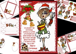 JJ and her fruitcake family mini kit