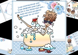 8x8 Rita cooking and relaxation blue mini kit