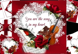 8x8 you are the song in my heart mini kit