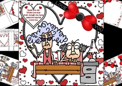8x8 Stella and Gus Valentine mini kit