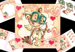 7x7 Hilarious but Oh so cute cupid mini kit