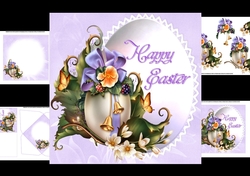 7x7 luxury Easter greetings 1 mini kit