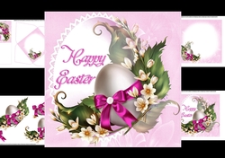 7x7 luxury Easter greetings 2 mini kit