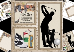 8x8 a special father golf mini kit