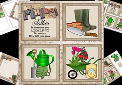 8x8 a special father gardening mini kit