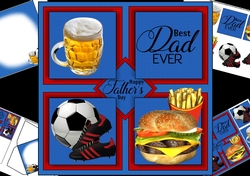 8x8 best dad ever mini kit
