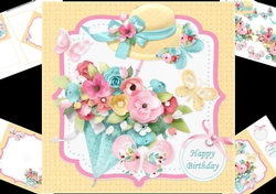 8x8 Spring wishes mini kit