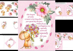 A boquet of wishes just for you mini kit