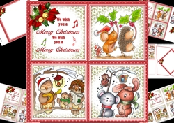 8x8 We wish you a merry Christmas mini kit