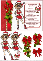 J.J 10 reasons we know Santa is a man decoupage
