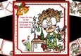 8X8 Gertrude Full of the Christmas spirit mini kit